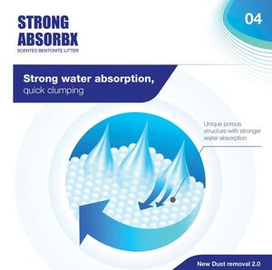 Peien 10L/6.5KG Bentonite Pomme Verte pour Chats - Product Image 3