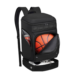 Sac à dos de basketball extra spacieux, sac de sport athlétique, construction durable, plusieurs poches de rangement, confortable et réglable - Product Image 2