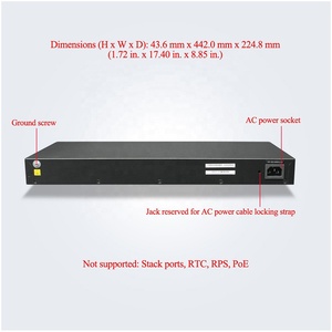 24 Port Web-Managed <strong>Switch</strong> S1720-28GWR-4P Enterprise <strong>Switch</strong> In Stock - Product Image 3