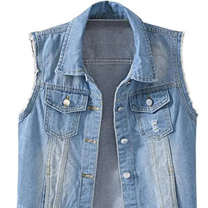 Nuevo Chaleco Vaquero Transpirable de Invierno para Hombre, 100% Algodón, Sin Mangas, Ropa Exterior Informal - Product Image 6