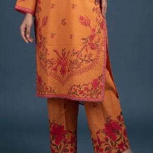 Ensemble 3 pièces de qualité supérieure pour femme : Shalwar Kameez et Dupatta de créateur 2026 - Product Image 2