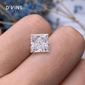 D'vins Jewels - Diamantes Sueltos al por Mayor, Corte Princesa, 3.03CT, Color D, Claridad E VS2 - Product Image 3