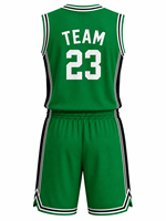 Conjuntos de Camisetas y Pantalones Cortos de Baloncesto Personalizados al por Mayor para Hombre, Uniformes de Baloncesto de Alto Rendimiento 100% Poliéster