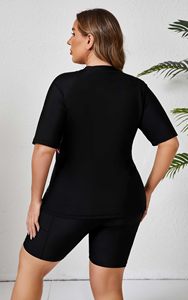 Custom Sublimation <b>Women's</b> Piece Breathable Rash Guard Swimsuit Shorts Sleeve Protection Swimwear Sports Bra Shorts Quick - Product Image 3