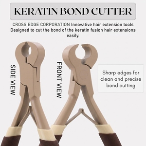 Cortador de Extensiones de Cabello con Queratina Premium, Alicates para Remover Extensiones de Cabello de Acero Inoxidable, Herramienta para Remover Extensiones de Cabello, Herramienta para Fusión de Queratina - Product Image 3