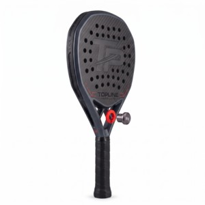 Raquette de padel de plage personnalisée de haute qualité avec logo du fabricant, nouvelle raquette de tennis professionnelle en fibre de carbone, noyau souple - Product Image 4