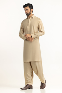 Nouveautés : Salwar Kameez pour hommes, vêtements indiens et pakistanais, coton doux, tenue ethnique modeste, Shalwar Kameez pour hommes - Product Image 4