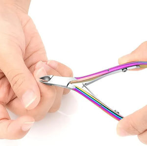 Cortacutículas de Acero Inoxidable de Alta Resistencia, Premium y de Lujo, con Apertura de Mandíbula Ancha para Uñas Gruesas, Equipo Profesional para Salón - Product Image 4