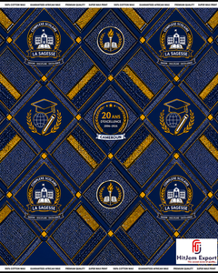Custom African Wax Print Fabric Manufacturer School Anniversary Convention Uniform Celebration Fundraising <b>Textile</b> Supplier - Product Image 6