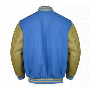 Latest Design Premium Quality Mens Waterproof Spring Varsity Jacket Pockets Lightweight Breathable Modern Casual Outdoor Wear - Product Image 5