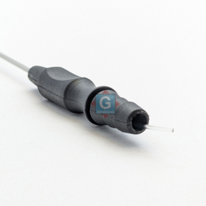 Tubo de succión ENT de acero inoxidable Zoellner, instrumento quirúrgico manual con mango negro, certificado CE Clase I para quirófano - Product Image 4