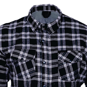 Chemise en flanelle classique pour moto, doublée en aramide et Kevlar, protection personnalisée certifiée CE, chemise blindée en flanelle - Product Image 6