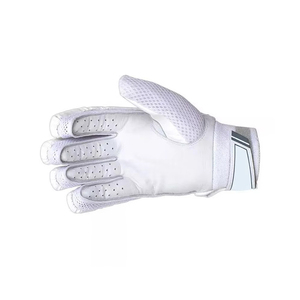 Guantes de bateo de críquet con protección reforzada para los dedos, guantes de bateo de alto impacto, guantes de bateo de críquet con palma de cuero completo de alta densidad - Product Image 4