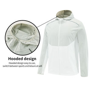 Conjunto Deportivo de Dos Piezas para Hombre, Chaqueta y Pantalones Impermeables, para Gimnasio, Entrenamiento, Correr, Chándal Deportivo - Product Image 2