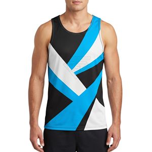 Débardeurs de sport pour hommes en polyester, sans manches, à séchage rapide, respirants et anti-transpiration, vente en gros - Product Image 3