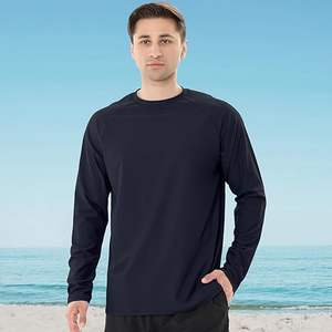 Camiseta de Protección Solar (Rash Guard) Estampada de Alta Calidad al Por Mayor, con Mangas Largas, para Hombre, Precio Más Bajo, Superventas - Product Image 2