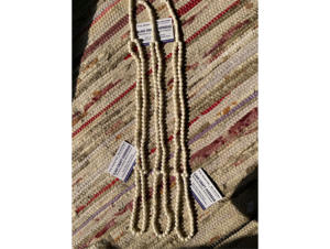 Tasbih Misbaha de prière islamique moderne et rustique en os de buffle poli, écologique, 99 perles, de la marque ILAHI - Product Image 3