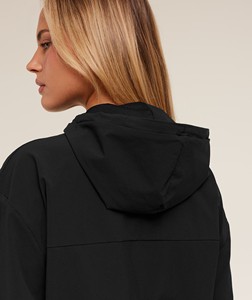Veste de survêtement sans couture pour femme, coupe ajustée, extensible dans quatre directions, avec logo frontal, style Weekend Lifestyle - Product Image 4