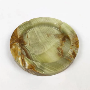 Bandeja Decorativa de Ónix Verde Multicolor en Forma de Burbuja, Bandeja de Servir de Piedra Natural Hecha a Mano, Proveedor Mayorista de Bandejas de Ónix de Lujo - Product Image 3