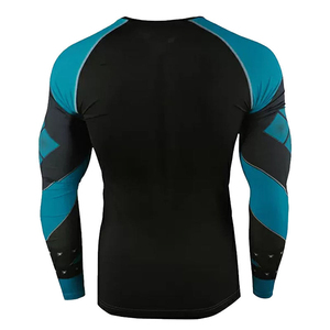 Chemises de sport pour hommes à manches raglan imprimées numériquement, coupe ajustée, respirantes, anti-bactériennes, avec logo personnalisé – Meilleures ventes - Product Image 6