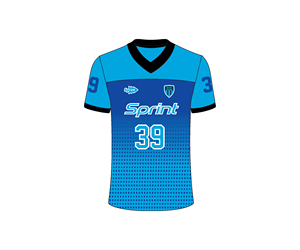 Camisetas de fútbol americano con logotipo personalizado de alta calidad al por mayor, camisetas de fútbol atléticas de tela de malla, camisetas de fútbol de práctica - Product Image 2