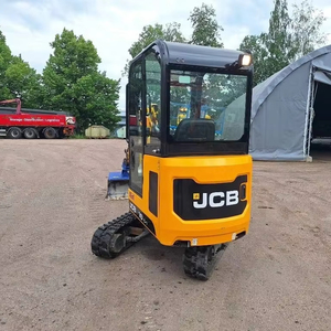 Excavadora Compacta Usada de Color Amarillo con Giro de 360 Grados y Controles de Precisión para Mantenimiento de Infraestructuras Residenciales - Product Image 1