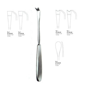 เครื่องมือผ่าตัด IAA SURGICAL INSTRUMENTS รุ่น Williger Orthodontic Periosteal Elevator IAA-MPE-515 ขนาด 12.5 ซม. แบบตัน 6 มม. พร้อมลายกันลื่น - Product Image 1