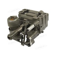 Ensemble de pompe hydraulique à 10 cannelures 184473M3 compatible avec les tracteurs Massey Ferguson 35, 35X, 65, 765, 835, FE35, TO35 - Pièces détachées