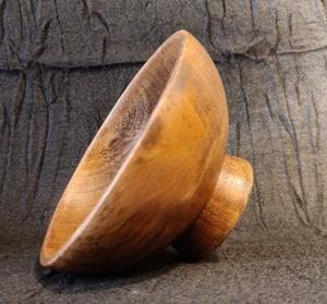 Tazón de Servir Hecho a Mano de Madera de Acacia, Vajilla de Grado Alimenticio, Ecológica, Duradera, Decoración Rústica para el Hogar, Mejor Precio - Product Image 1