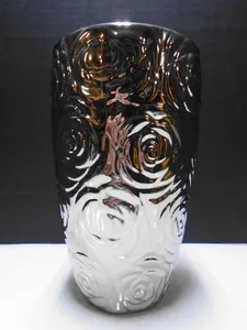 Elegant <b>Decorative</b> <b>Vase</b> for Commercial Residential and Office Styling Projects Worldwide MarketsModern Coastal Iron Interior - Product Image 2