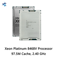 Processeur serveur double socket Platinum 8468V 40 cœurs 80 threads 2,0 GHz 75 Mo de cache 270 W LGA4677 DDR5