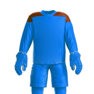 Uniforme de Hockey sobre Hielo con Logotipo de Equipo Personalizado, Transpirable, Manga Corta, Tallas Grandes, Diseños Personalizados, Ligero - Product Image 1