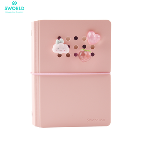 Agenda Magnética SWORLD con Cubierta de PU, Decoraciones de Unicornio Azul, Encuadernación Cosida, Cuadernos al por Mayor, OEM/ODM - Product Image 3