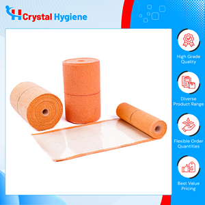 Venda elástica adhesiva transpirable de óxido de zinc Crysto Plast de alta calidad con certificación CE e ISO, al mejor precio del mercado. - Product Image 3