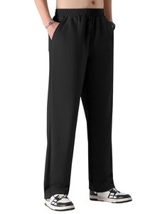 Pantalon ample pour homme, taille mi-haute, coupe régulière |   Pantalon de survêtement sportif et élégant |   Pantalon - Product Image 2