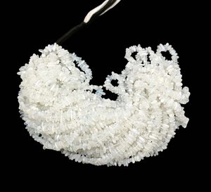Natural Rainbow Moonstone Smooth Uncut Nugget <b>Beads</b> Strand 5MM Loose Gemstone <b>Beads</b> for Jewelry Making Bracelet Necklace Supply - Product Image 2