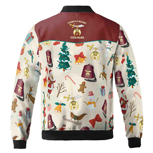 Blouson Bomber Unisexe Personnalisé Rose des Sept Sceaux DOS Fraternal Sisters, Haute Qualité, Sur Mesure, Manches Longues, Collection 2026 - Product Image 2
