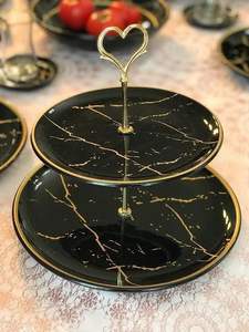 Support à gâteau en marbre - Product Image 5