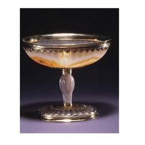 Hot Selling Chalice Brass Color Also Customized With Etching Design Chalice is handmade high-quality brass church supplies - Product Image 1