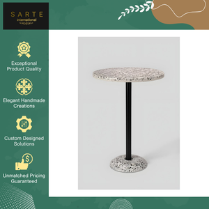 Low Market Price Premium Quality Eco-Friendly and Luxury Modern Terrazzo Table Tops for Cafes/Hotels/Luxury <b>Homes</b> - Product Image 2
