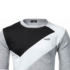 Sweat-shirt pour homme respirant de haute qualité, tendance, décontracté, col rond - Product Image 4