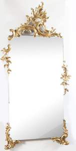 Miroir mural de style Art Déco européen de luxe avec bord poli pour chambre à coucher, maison, hôtel, cadeau d'anniversaire - Product Image 4