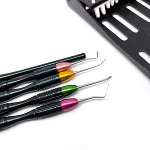Ce kit d'instruments de restauration dentaire professionnel est conçu pour les dentistes, les chirurgiens dentaires et les professionnels cliniques. - Product Image 3