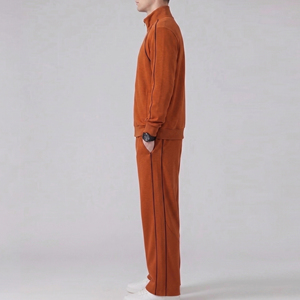 Baggy Tracksuit <b>Set</b> Men Full Sleeve Zipper Jacket T Shirts Fashion Wear Trouser <b>Set</b> Street Fashion 3 Piece <b>Set</b> Tracksuit Men's - Product Image 3