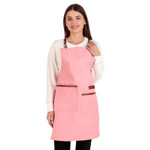 Tablier de cuisine vintage en toile véritable multi-poches pour femme, en cuir véritable de qualité supérieure, réglable - Product Image 3
