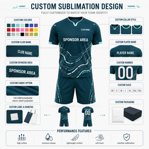 เสื้อฟุตบอลทีมพิมพ์ลายตามสั่ง ผ้าไมโครเมช โพลีเอสเตอร์รีไซเคิล แขนเสื้อแบบแร็กแลน ช่องระบายอากาศสั้น ขายส่งจำนวนมาก - Product Image 2