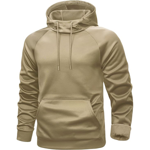 Basic Sports Hoodie <b>Men</b> Plain Cotton Blend <b>Pullover</b> Gym Training Running Sweatshirt Everyday Essential - Product Image 1