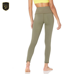 Leggings Deportivos de Cintura Media para Mujer, Spandex/Poliéster, Ecológicos, para Gimnasio, Fitness, Yoga, Elásticos, Transpirables, de Secado Rápido, Sin Costuras - Product Image 2
