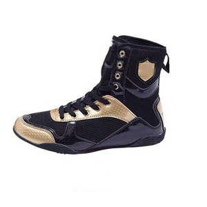 Chaussures de boxe pour hommes, vêtements de sport d'intérieur, légères, pour la compétition, l'entraînement, la lutte, la boxe et les sports de combat. - Product Image 4