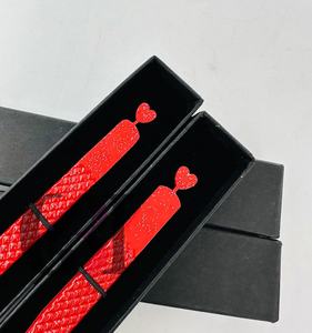 Las Mejores Pestañas GETUP BROSONS IMPEX con Recubrimiento en Polvo Rojo de 90 Grados, Diseño de Corazón en la Parte Posterior Plateada Brillante, Antimagnéticas - Product Image 3